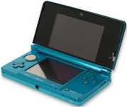Konsola Nintendo 3DS w kolorze Aqua Blue + ładowarka!