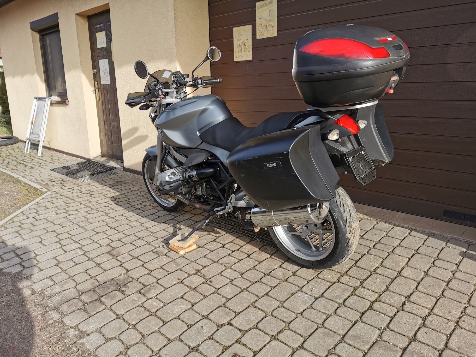 Bmw R1200R Kufry zarejestrowany