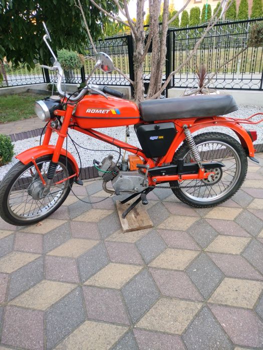 Motorower Romet Ogar 205 3 biegi PRLMotorynka , zarejestrowany