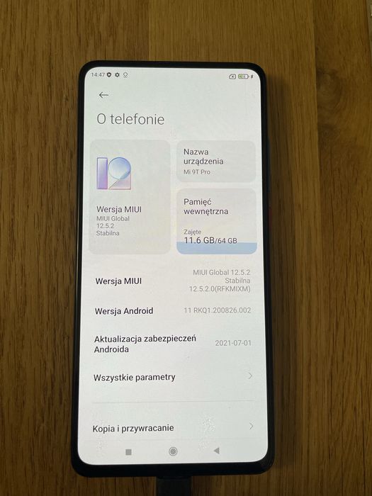 Xiaomi Mi 9T Pro stan idealny