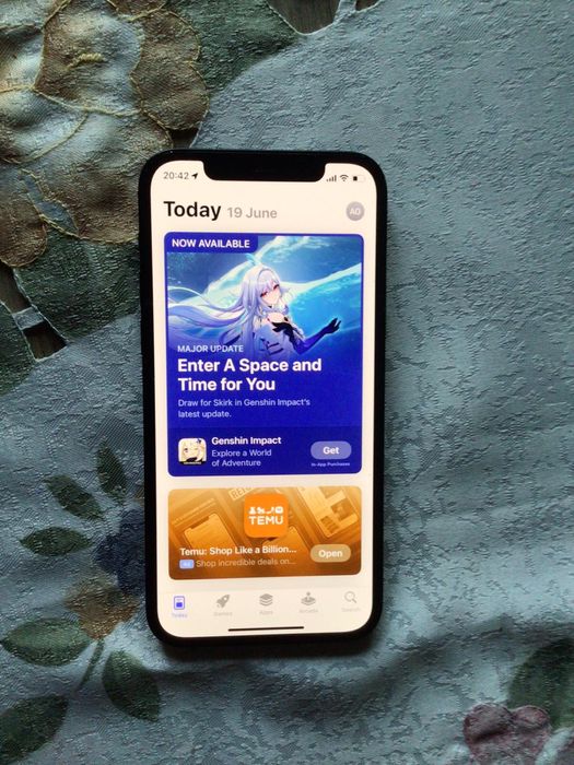 iPhone 12 64GB preto em excelente estado