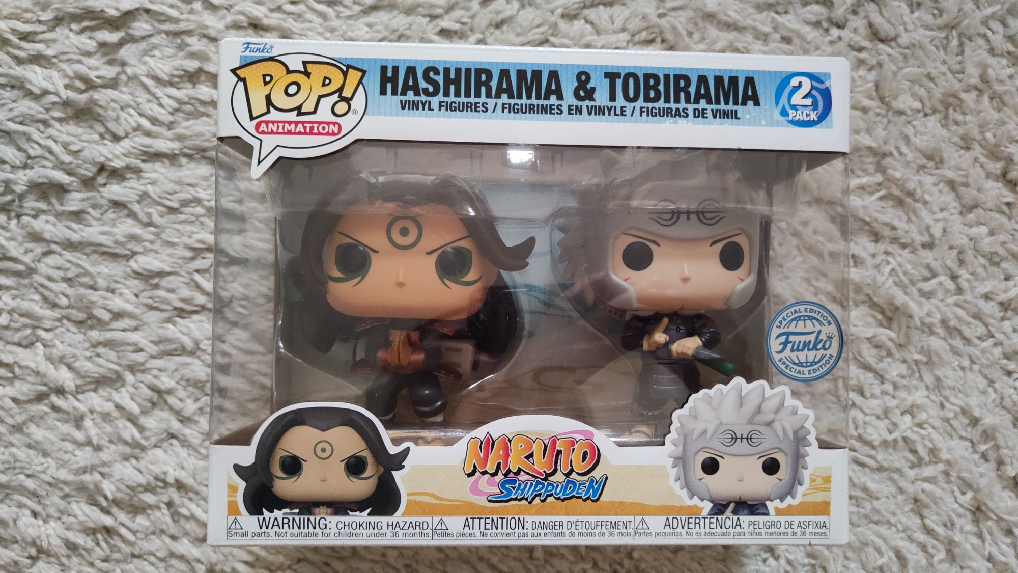 Nowe Funko POP! figurka kolekcjonerska Anime Hashirama & Tobirama 2pak