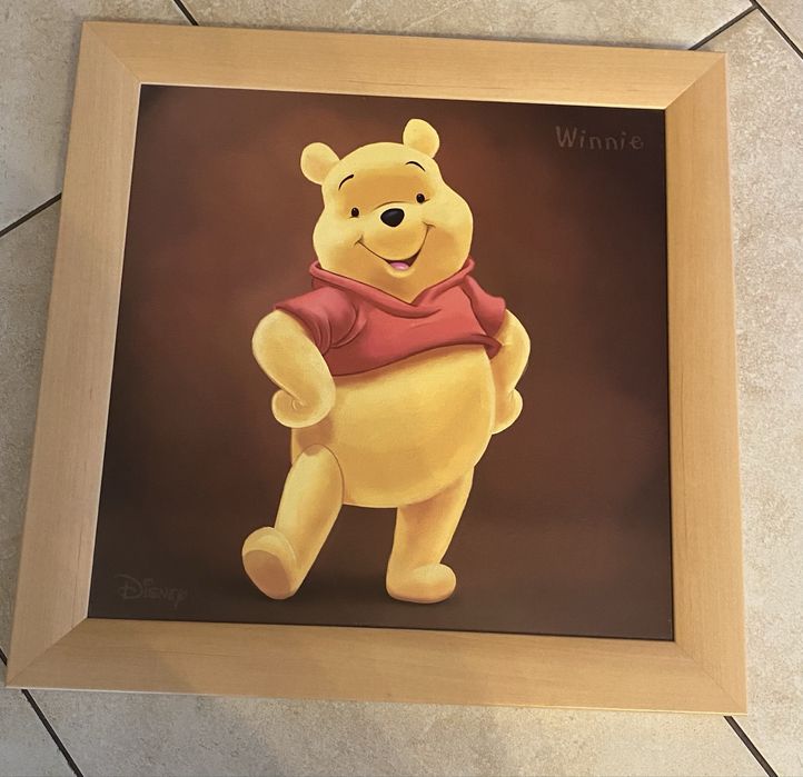 Obraz do pokoju dzieciecego Kubuś Puchatek