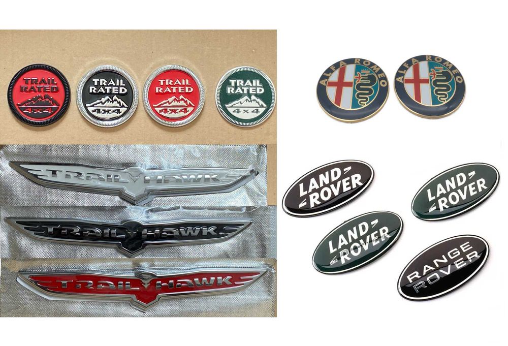 Емблема на Alfa Romeo, Jeep, Land Rover, Range Rover