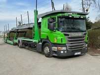 Scania P440 LOHR  SCANIA P440 euro 5 autotransporter lohr lora 2013 rej