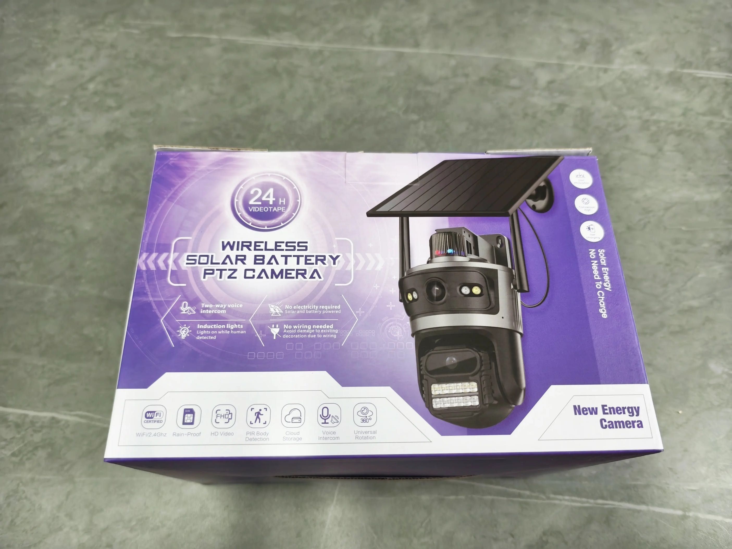ICSEE 4G камера автономна 4G відеокамера 8Мр АКУМУЛЯТОР 15600mAh ZOOM