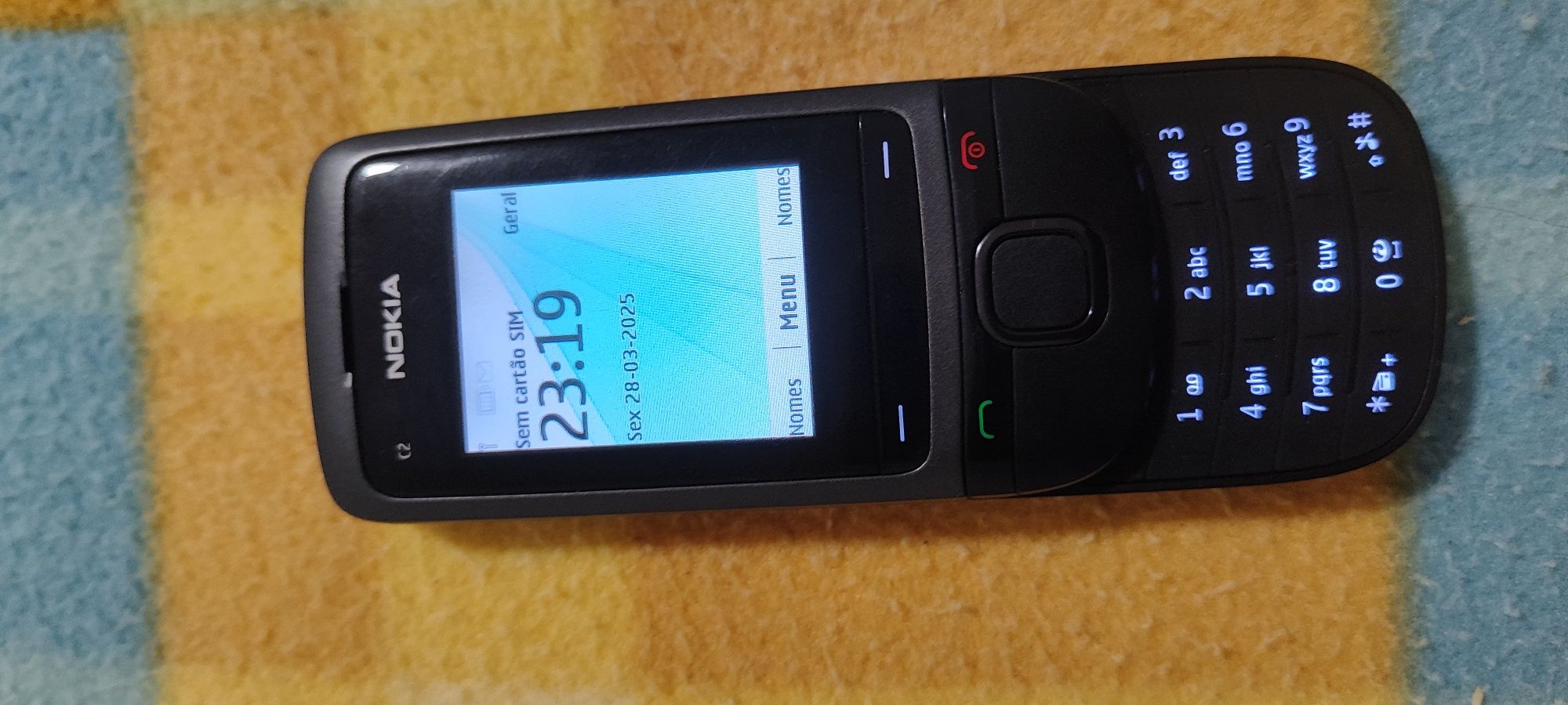 2 telemóvel Nokia de botão camers