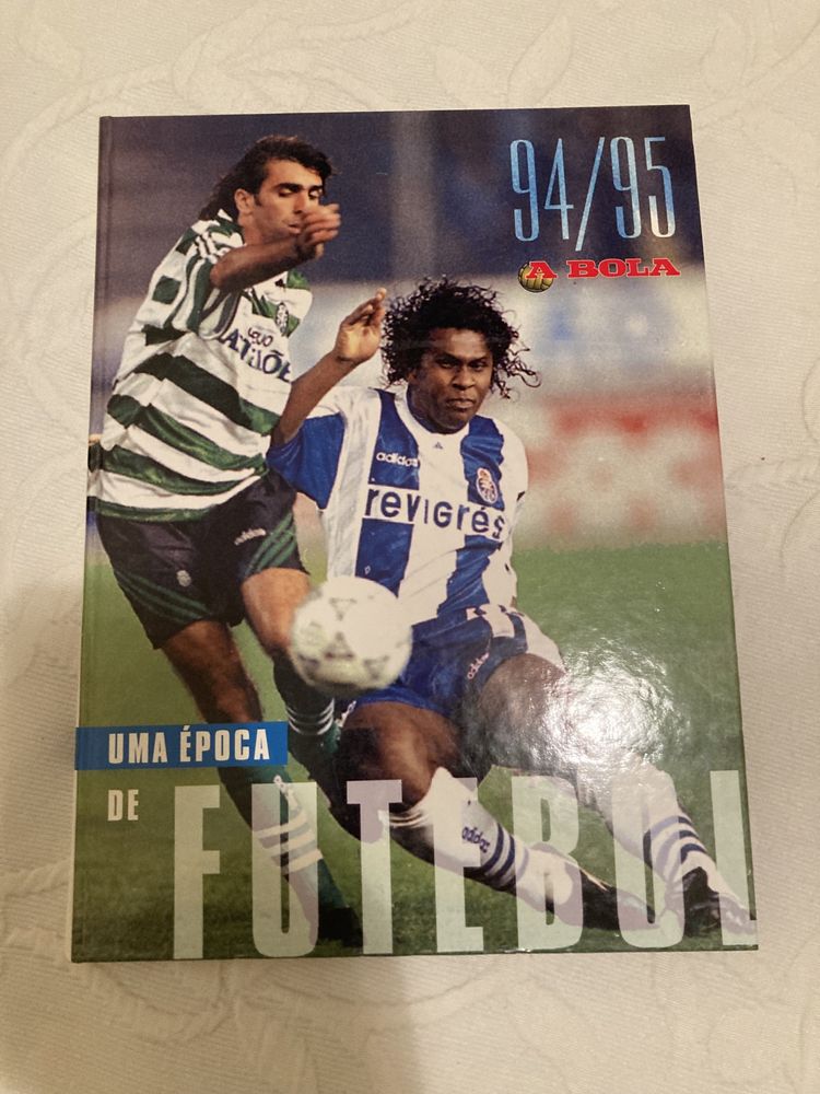 Livro- 1994/95 uma época de futebol. Editora A bola