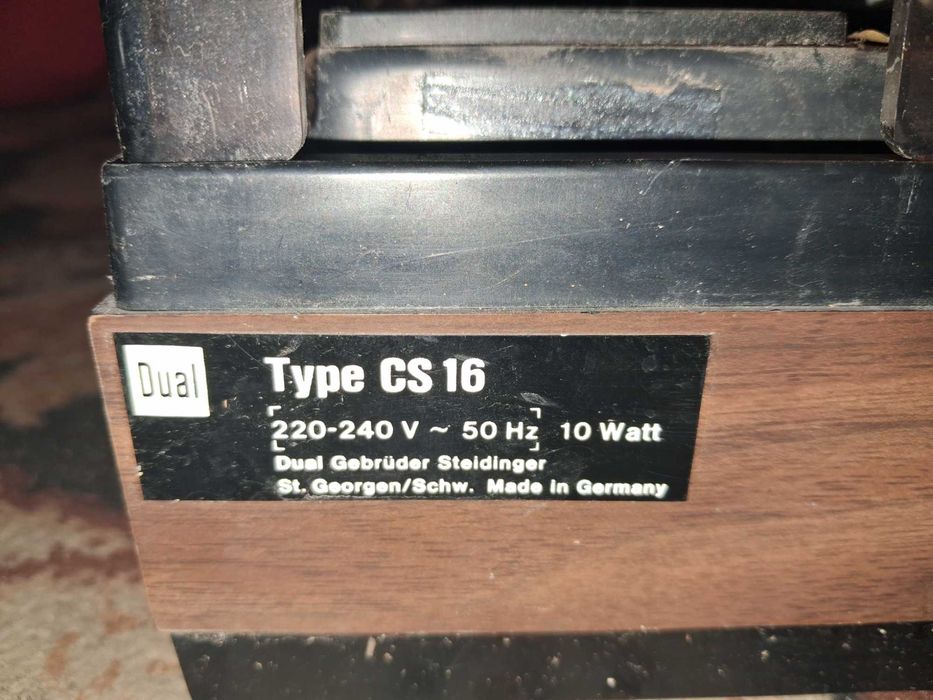 Gramofon Dual CS16