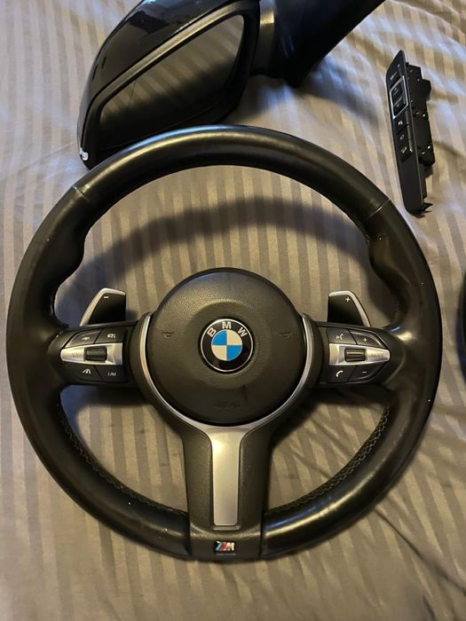 Руль бмв ф30 ф33 ф15 ф25 M bmw f30 f32 f15 f25 лепестки М кермо