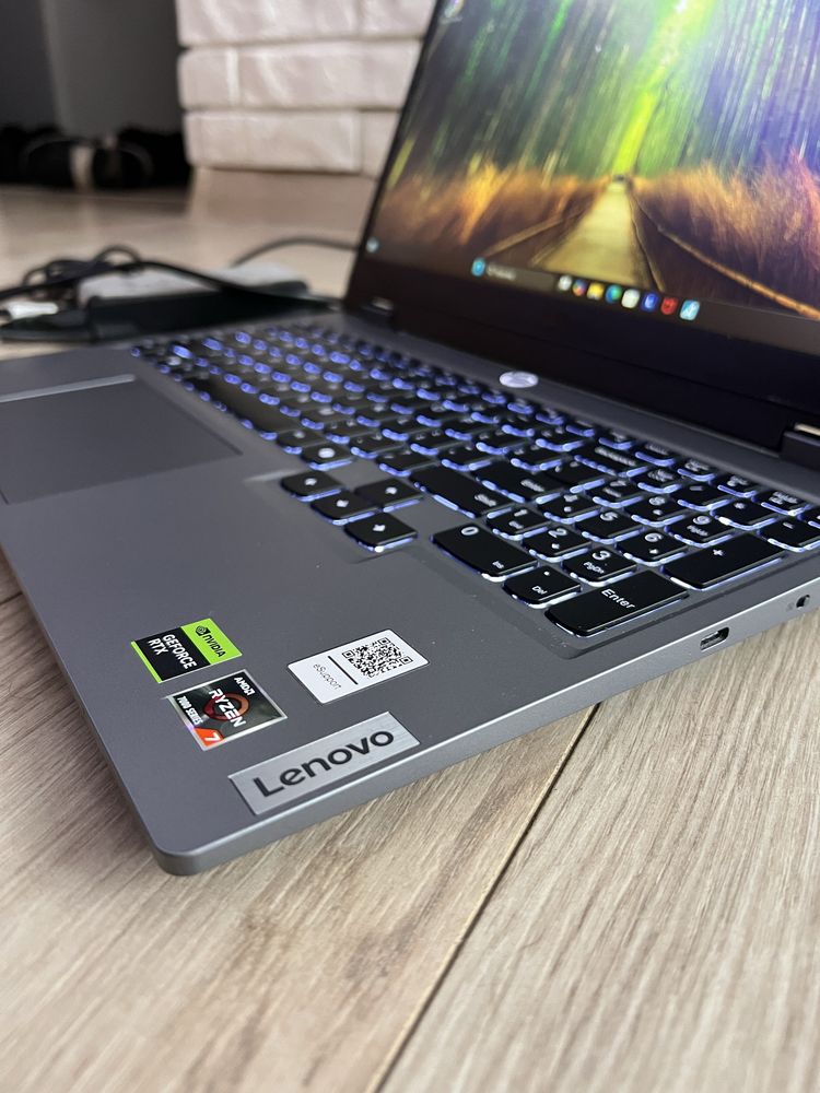Laptop Lenovo Ryzen 7 7435hs RTX 4050 16/512ssd Gwarancja 13 miesiecy