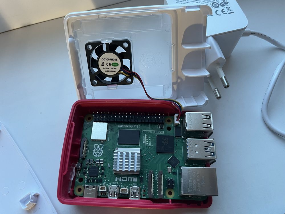 Оригінальний Raspberry pi 5(8 Gb) - повний комплект