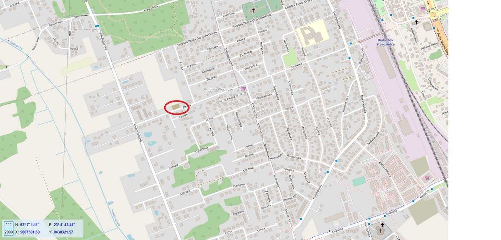 Działka budowlana, Klepacze ul. Długa