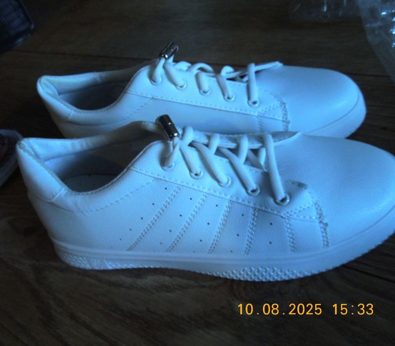 Nowe Adidasy Sportowe Białe Damskie Star 41 - Tanio sprzedam