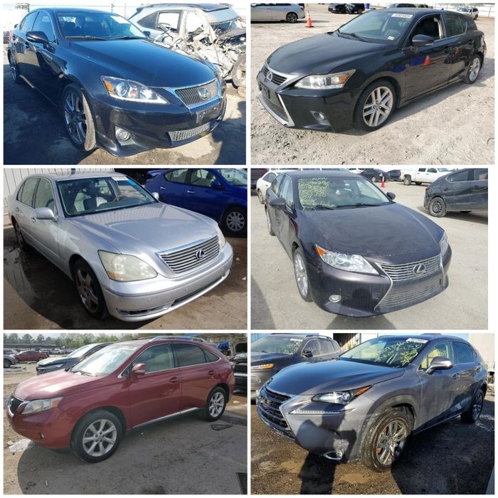 Запчасти Lexus LS/ES/RC/CT/IS/NX/RX/UX 350/220/250/300/200/450 полуось