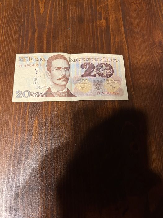 sprzedam 20zł z 1982 roku