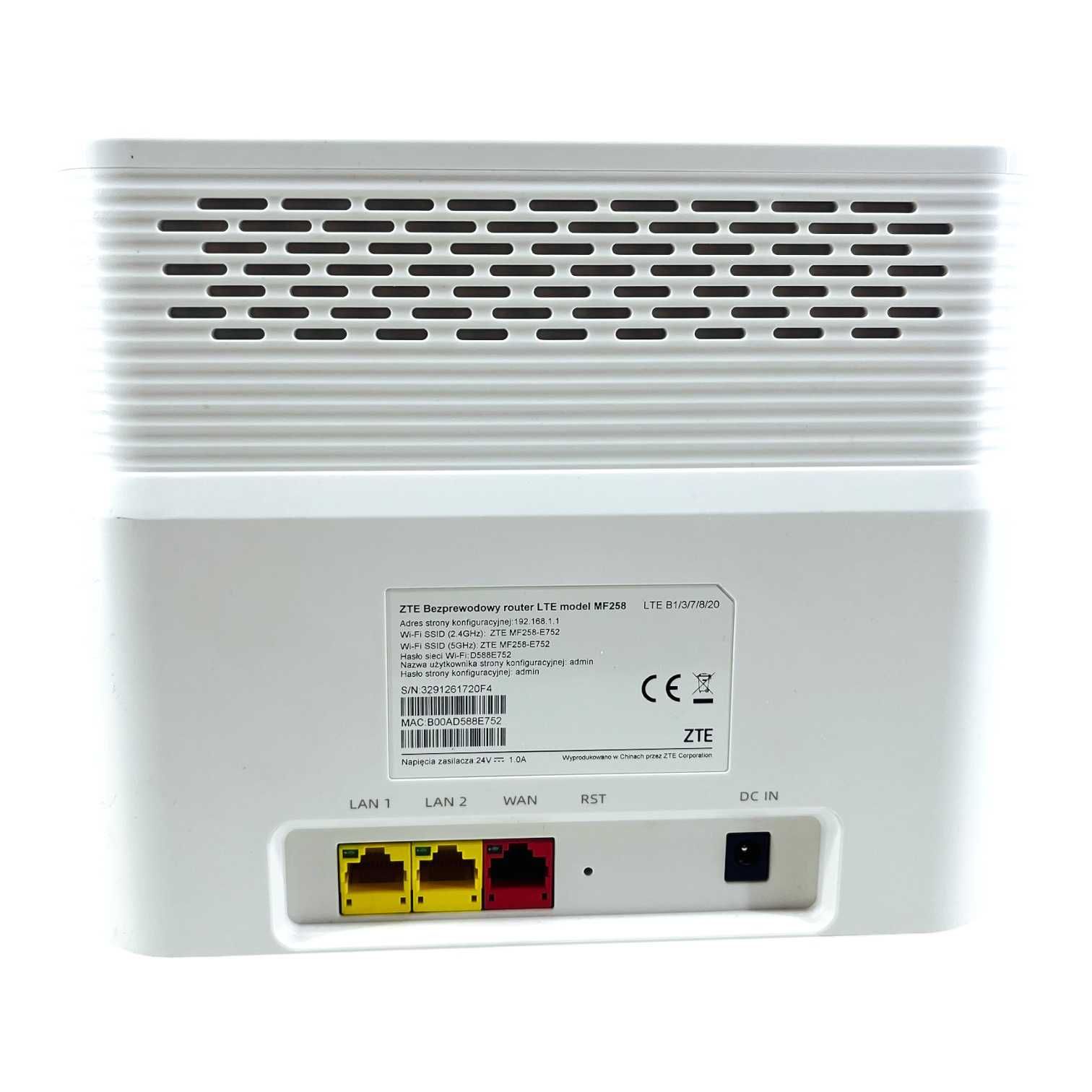 Router ZTE MF258 (LTE) 800Mbps