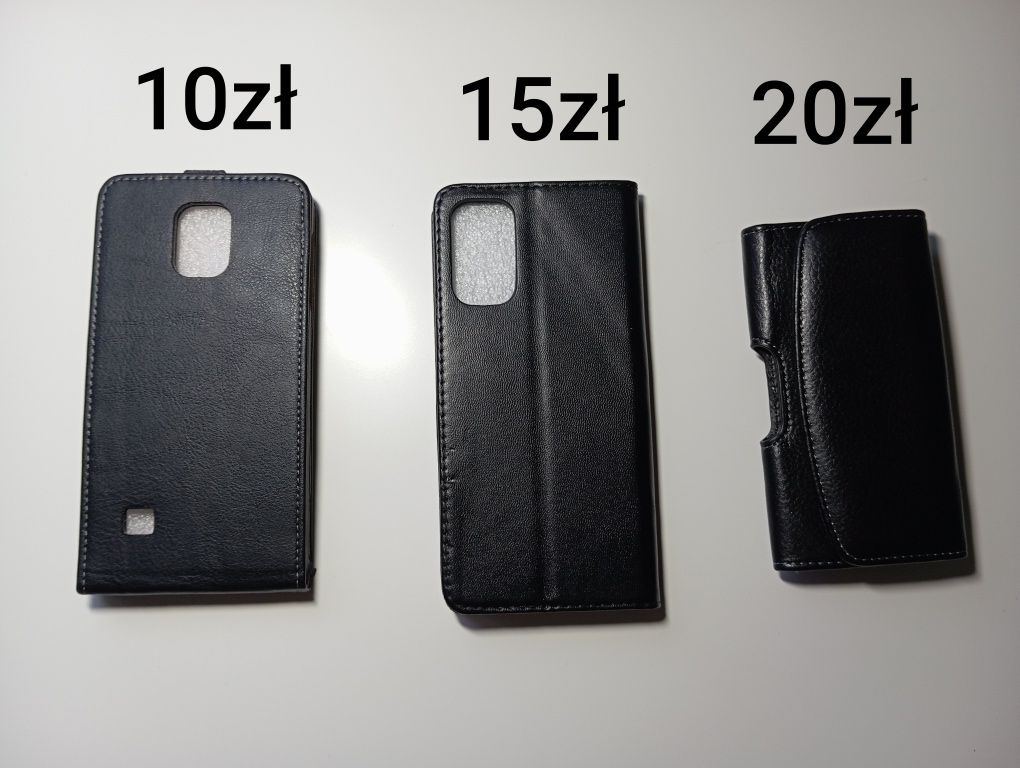 Etui do Samsung S5, a52 i pokrowiec do paska