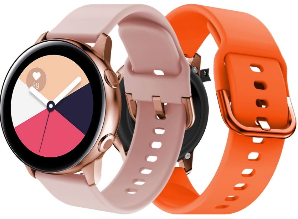 Силиконовый ремешок на Samsung Galaxy watch. 4/5/4classic 40mm,42mm,44