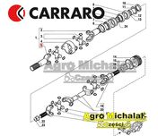 Półoś krótka carraro STEYR CVT 6140, 9105 , CASE CS100,150, MX100,