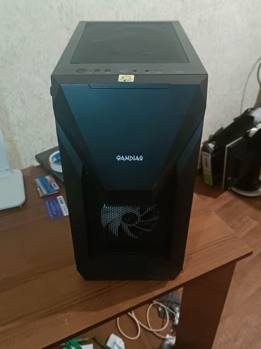 Игровой Пк i3 10100f Asus Tuf 1650 4gb ssd m2 128gb hdd1t oзу16gb 700w