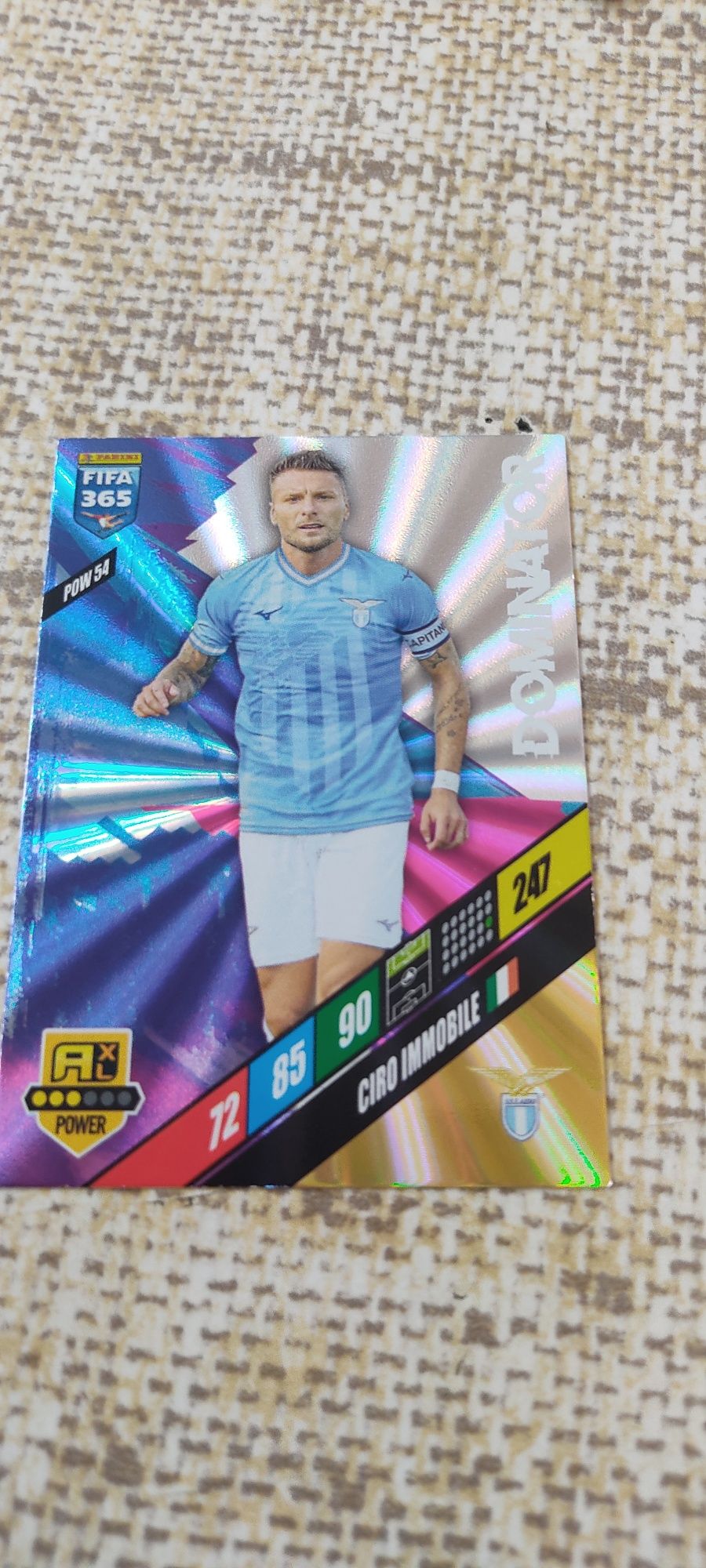 Ciro Immobile DOMINATOR - Karta panini FIFA 365