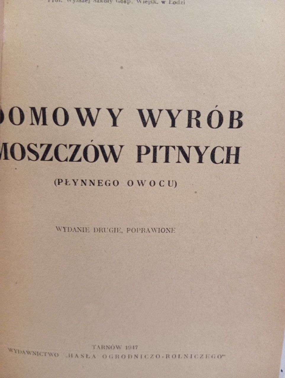 Domowy wyrób Moszczów pitnych-Mering.