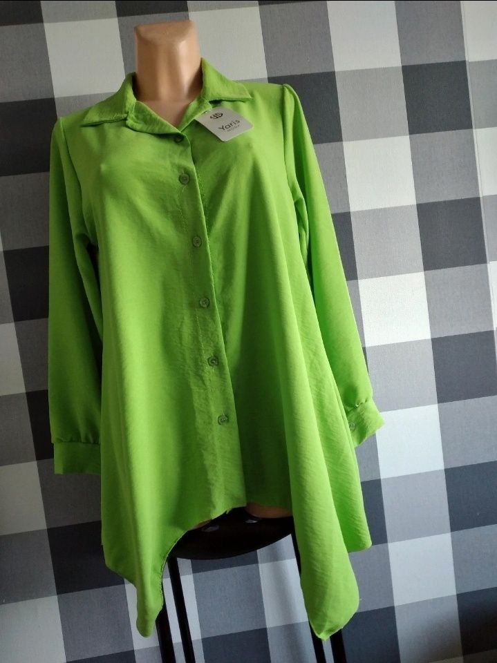 Elegancka koszula neon rozmiar XL /XXL