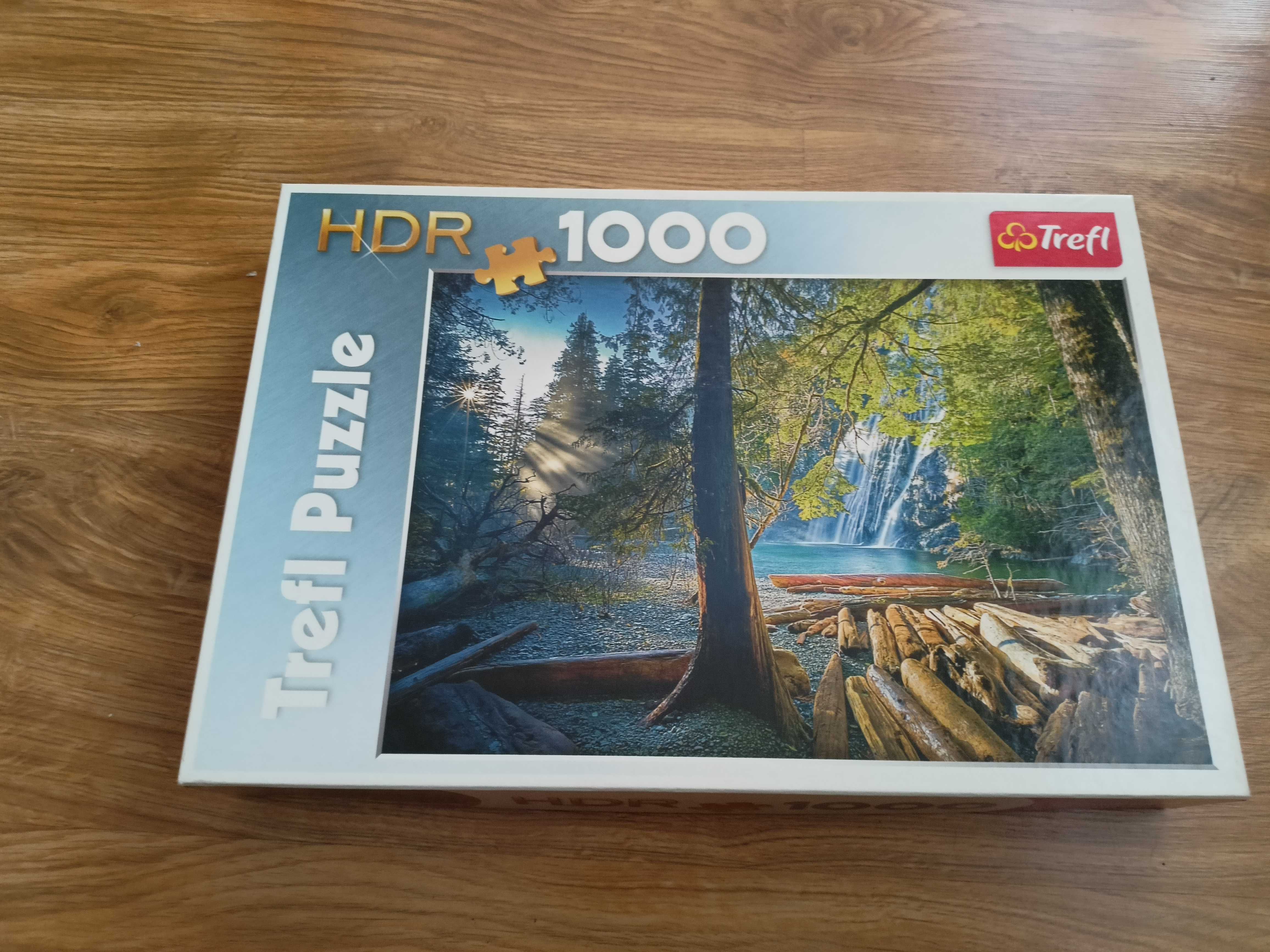 Unikatowe puzzle Trefl HDR Zaczarowany las 1000 elementów