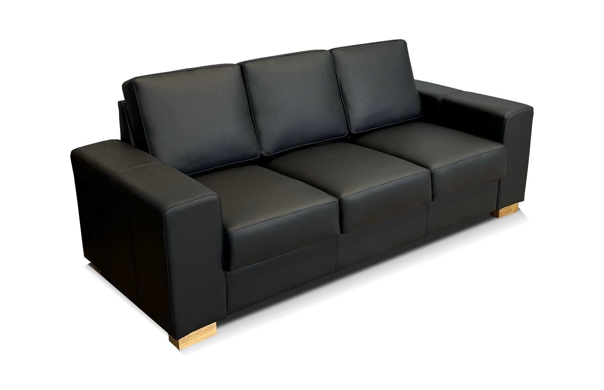 Sofa skórzana 212cm i inne, kanapa ze skóry,  100% skóra naturalna