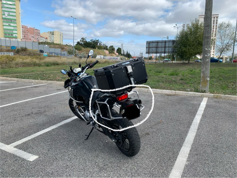 Suportes Laterais Touratech compatíveis com ZEGA EVO, ZEGA PRO 850GS