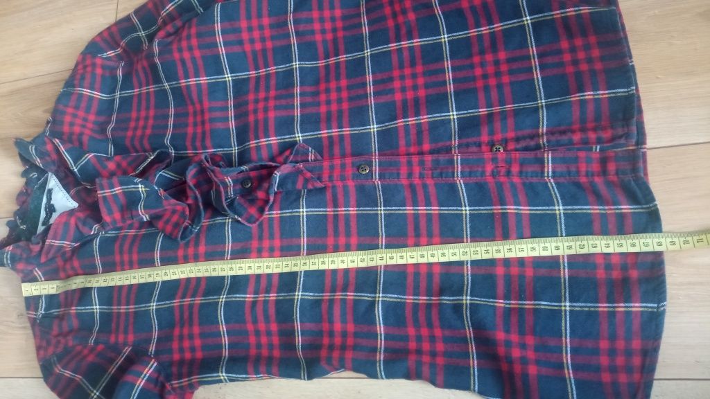 Koszula w kratkę Tommy Hilfiger rozm 38