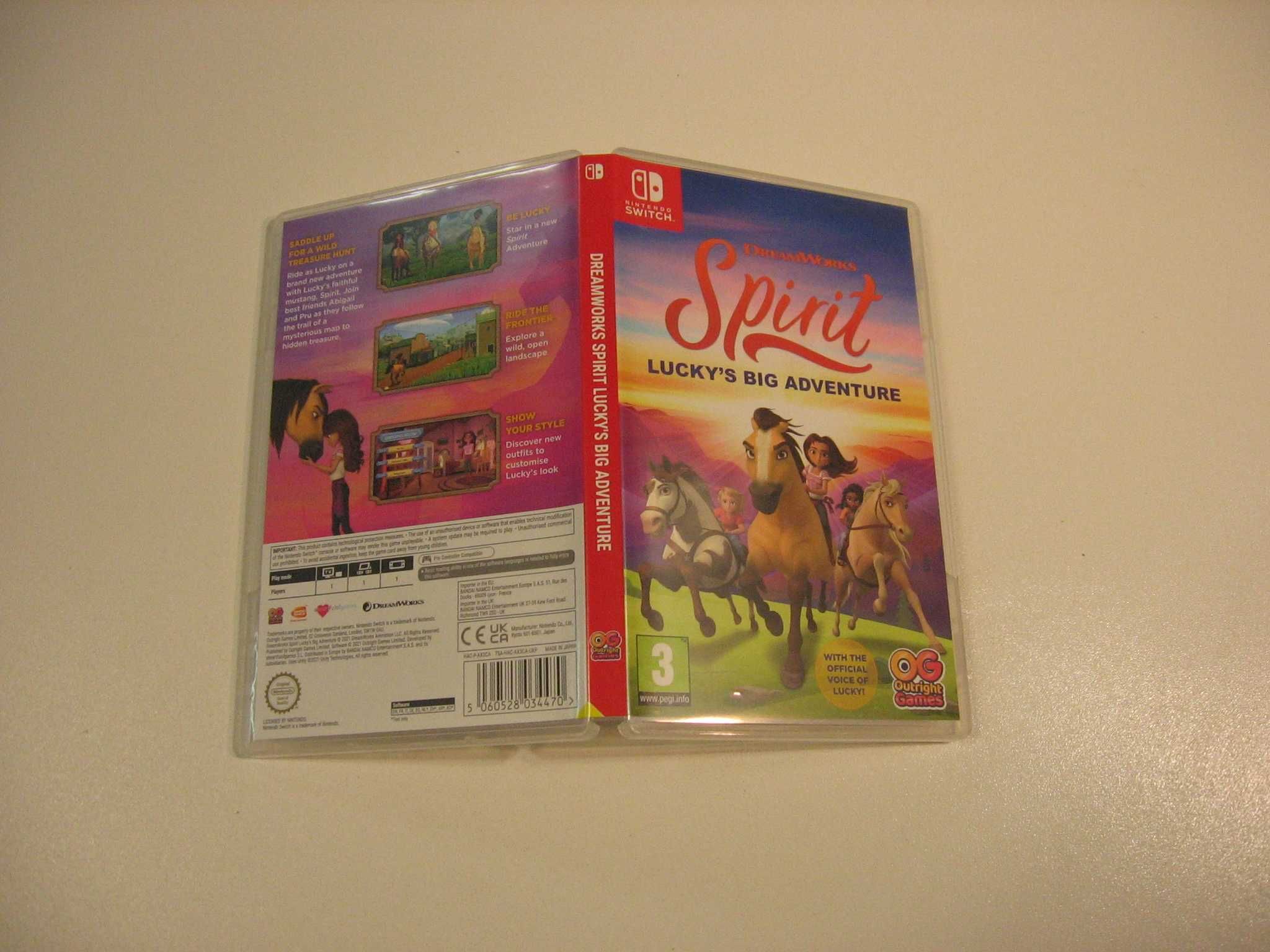 Spirita Luckye big Adventure - GRA Nintendo Switch - Opole 3507
