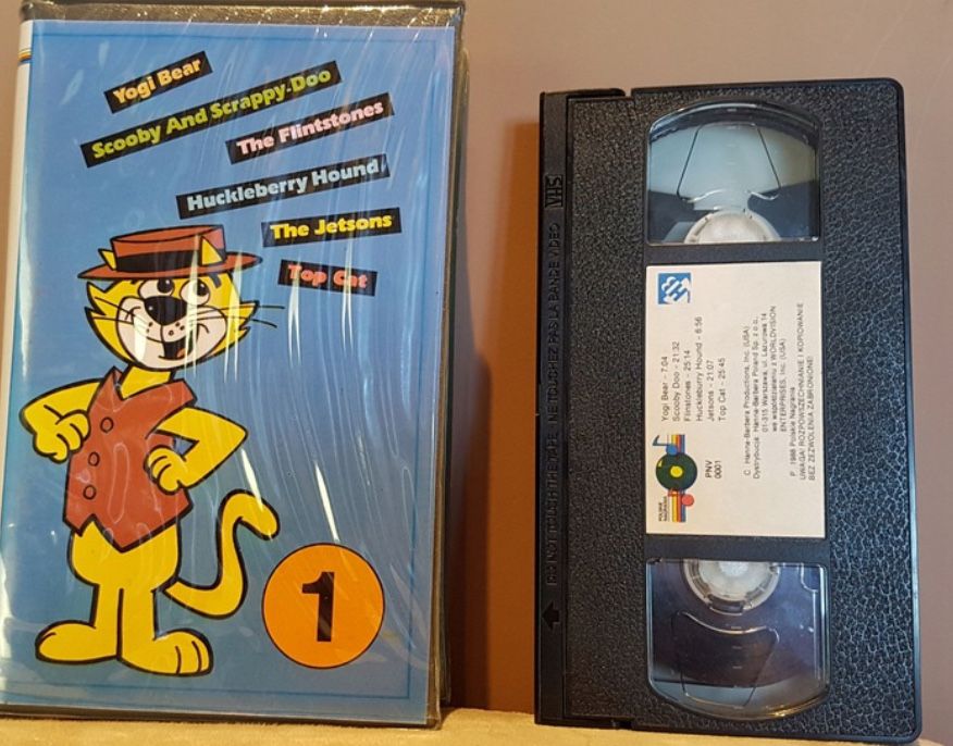 Hanna Barbera od 1 do 12 kaseta vhs