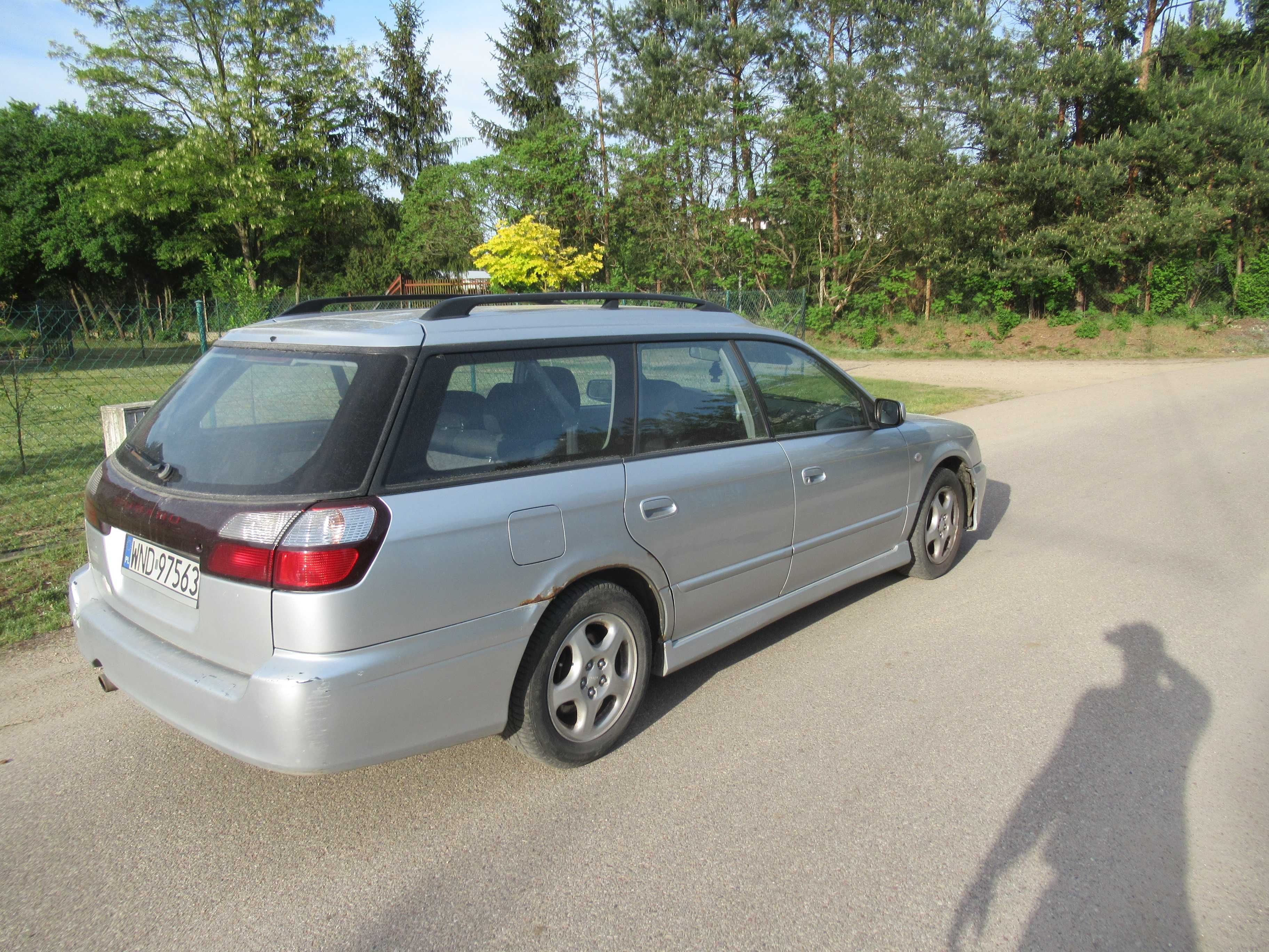 **SUBARU LEGACY 2.0 B reduktor napędy 4x4 oc+przegląd na rok **