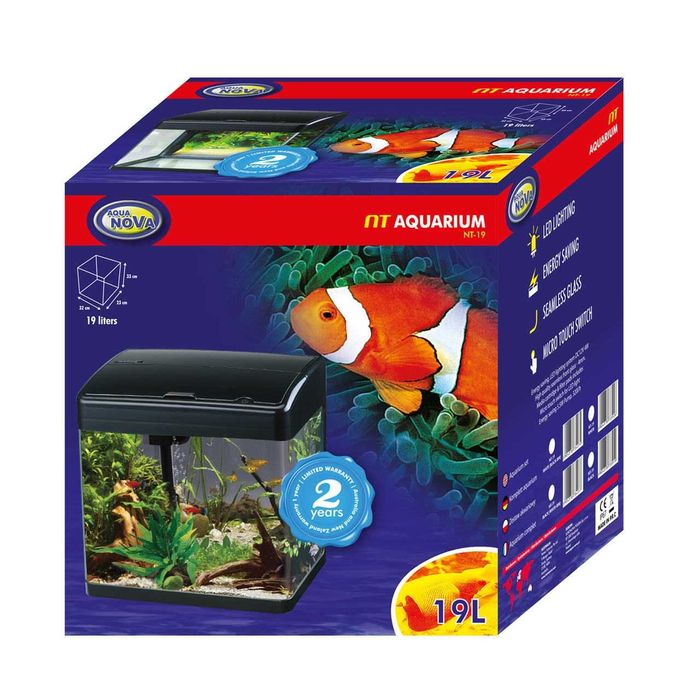 Akwarium zestaw - Aqua Nova NT SERIA komplet 19L