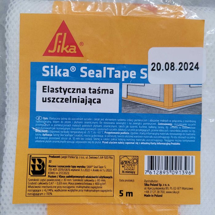 Elastyczna taśma uszczelniająca 5 m