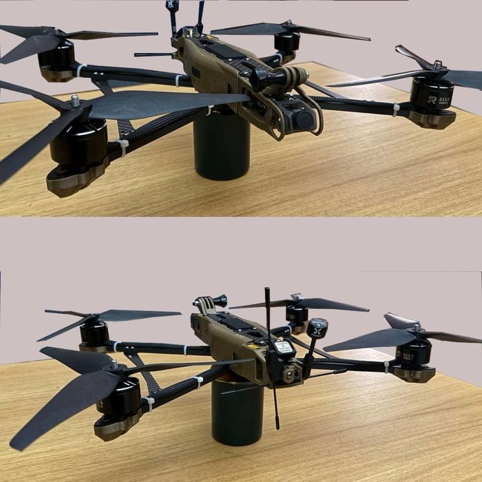 Захист стеку, серво камери і тримачі антен xt60 fpv mark4 v2 10 дюймів