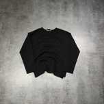 DAMSKA Bluza Elegancka PREMIUM Czarna Małe Logo Armani Exchange EA7