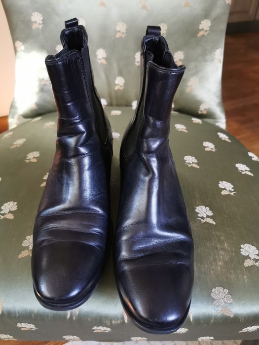 Gino Rossi buty sztyblety ze skóry