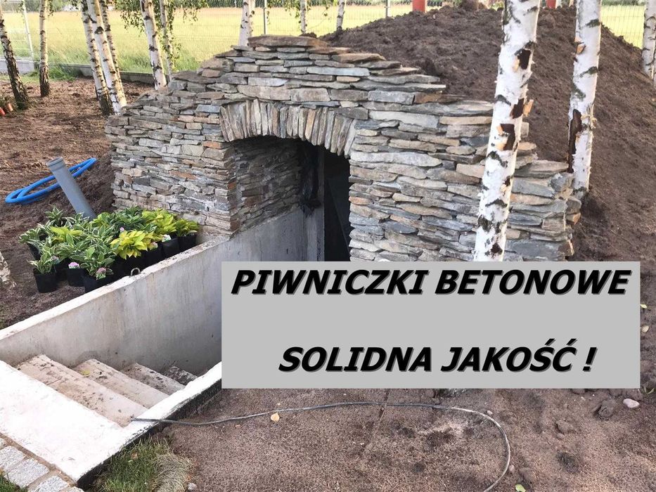 Piwniczka ogrodowa Ziemianka Bunkier Schron Pruszków Piaseczno