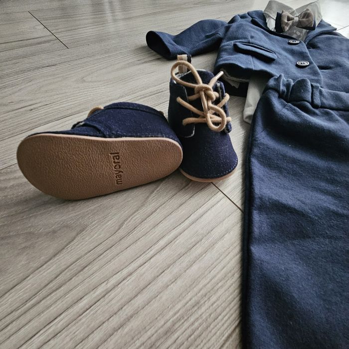 Komplet do chrztu dla chlopca