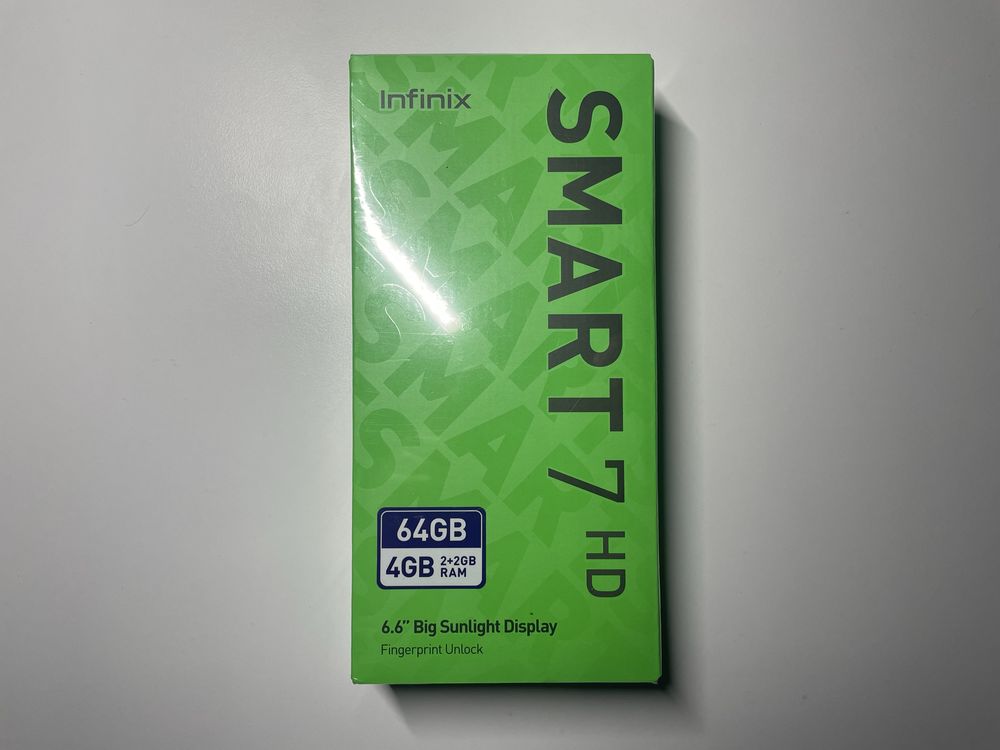 Infinix Smart 7 HD 2/64GB NOWY smartfon telefon komórkowy Android
