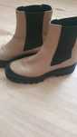 Buty za kostkę, sztyblety Massimo Dutti