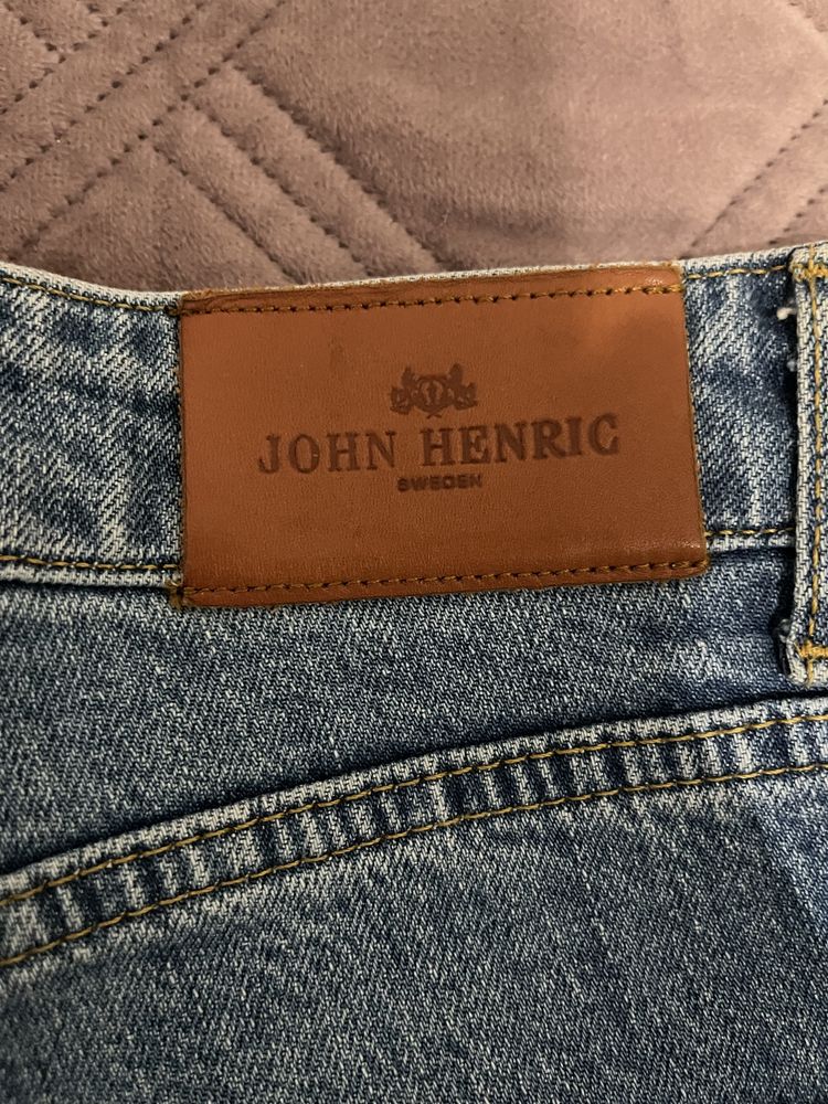 Spodnie męskie jeansy John Henric Sweden w28