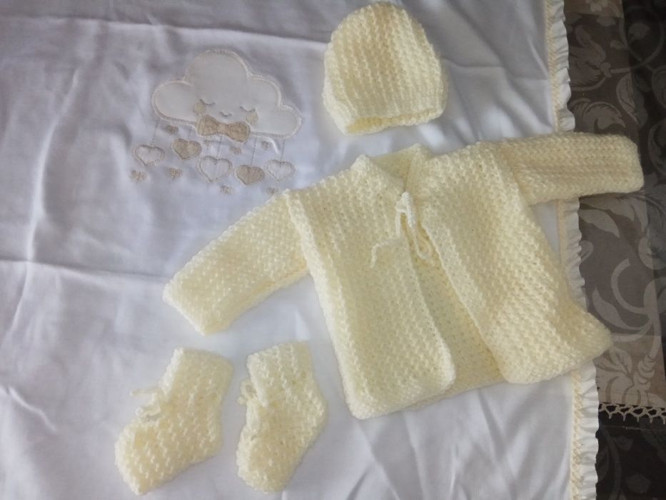 Conjunto de bebé Tricot - Novo