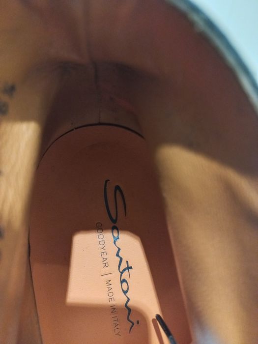 Туфлі чоловічі Santoni. Оригінал. Італія. Довжина устілки 28 см.