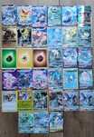 Karty Pokemon zestaw 33 szt. Energy GX V holo Vmax złota