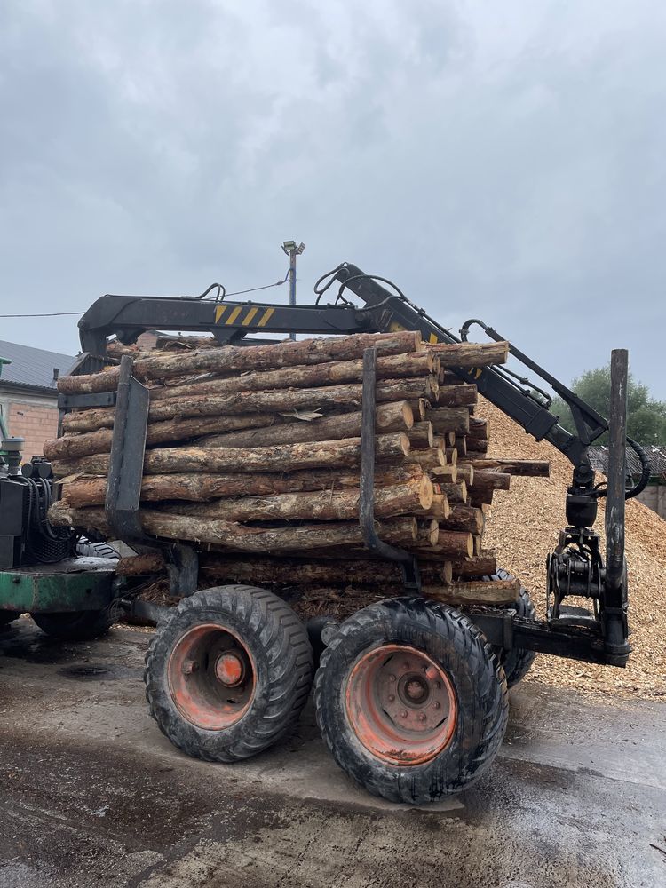 Forwarder norcar htp-480 Hds do lasu drewna przyczepa leśna zamiana