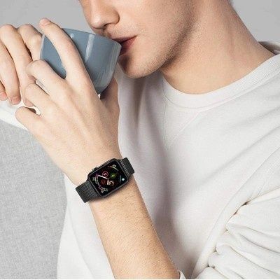 Bracelete Aço Inoxidável Apple Watch 42/44mm